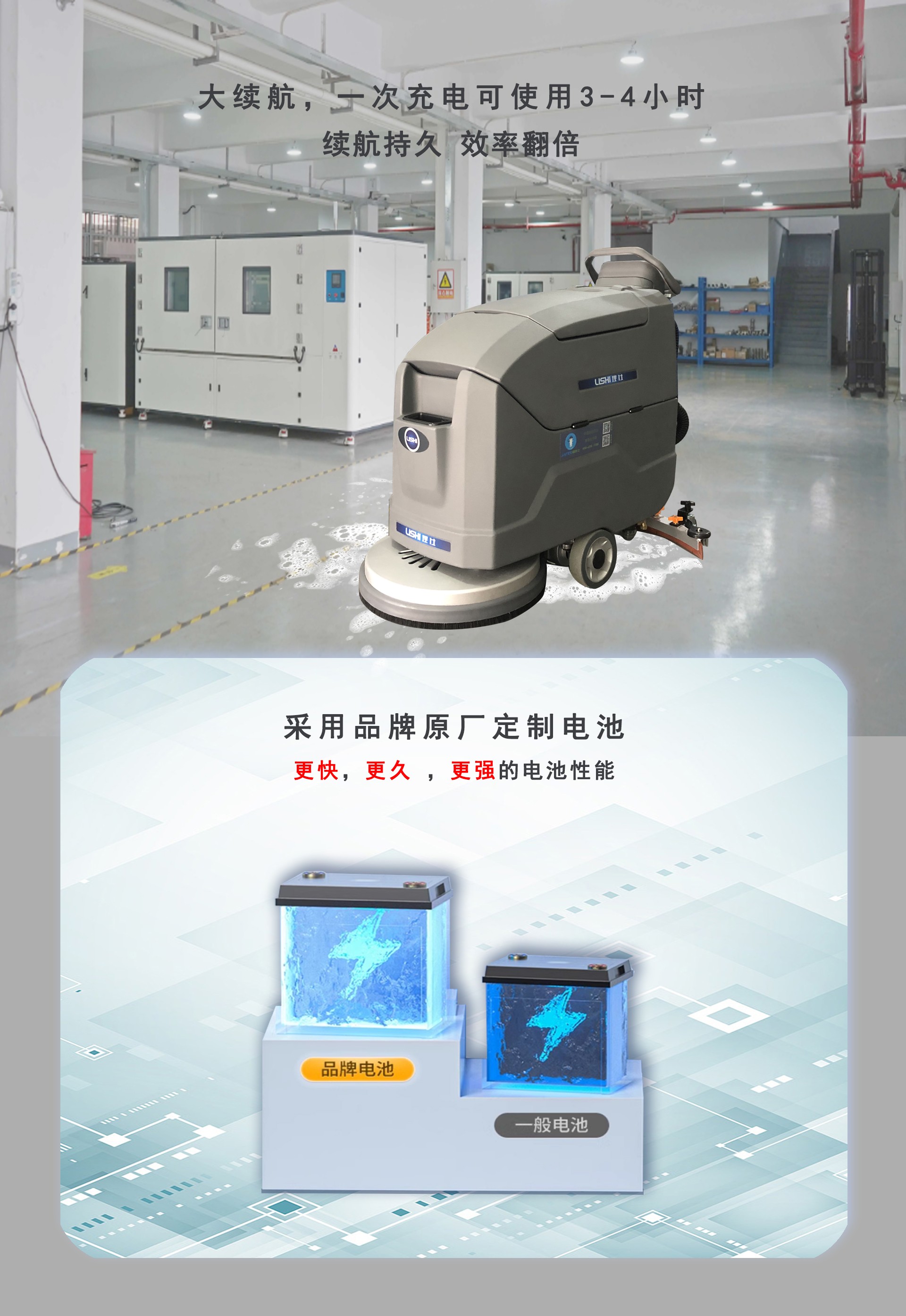 理仕手推式洗地機,手推式洗地機廠家