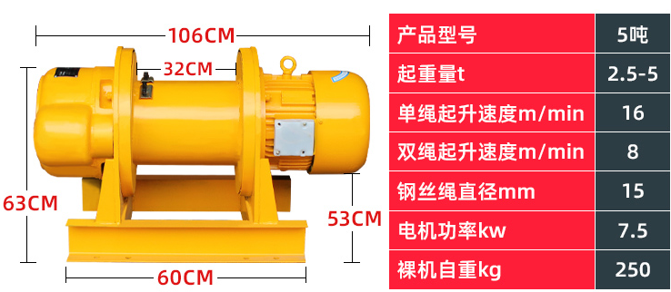 電動卷揚機和電動葫蘆一樣嗎？有什么區(qū)別